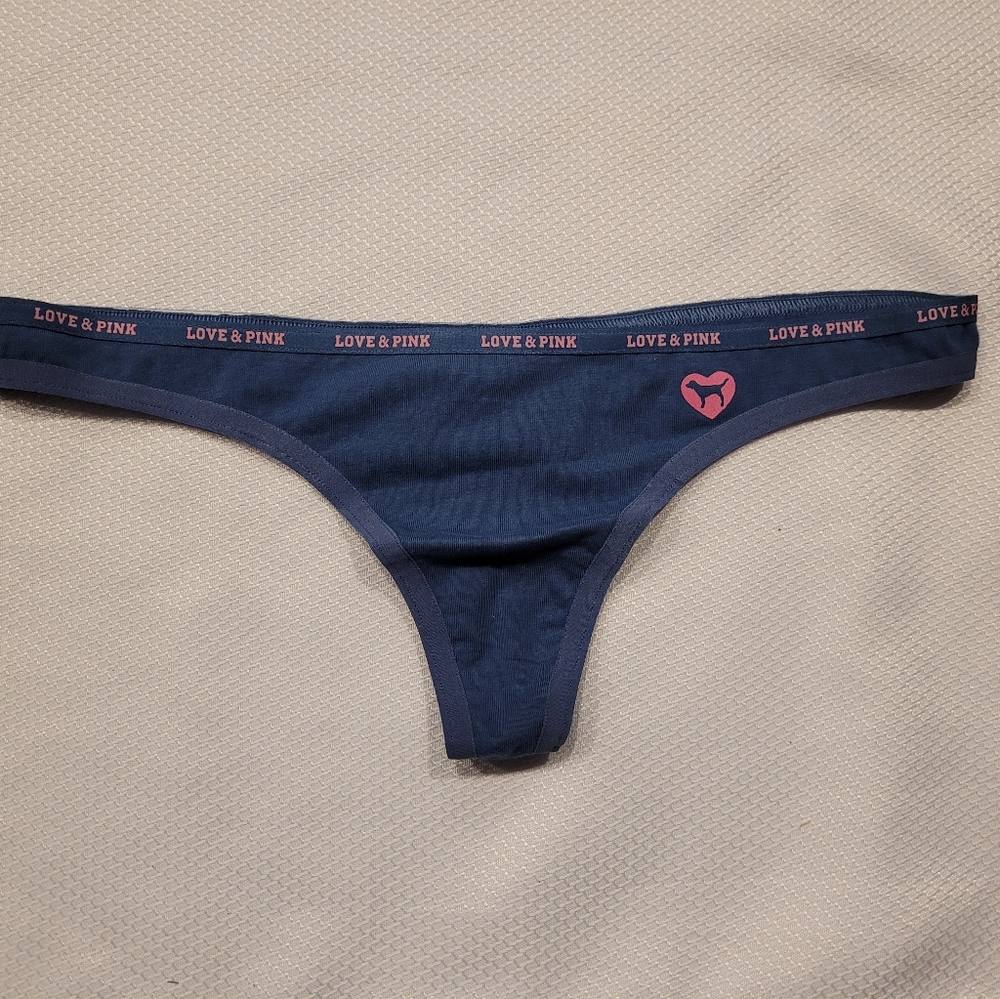 NWT PINK Victoria's Secret Extra Low Rise Skinny Side Thong